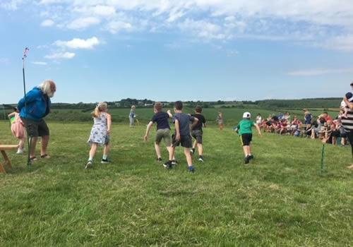 Sporting activities for children at the Jubilee celebrations 3/6/22 Photo Gallery Image - Sporting activities for children at the Jubilee celebrations 3/6/22